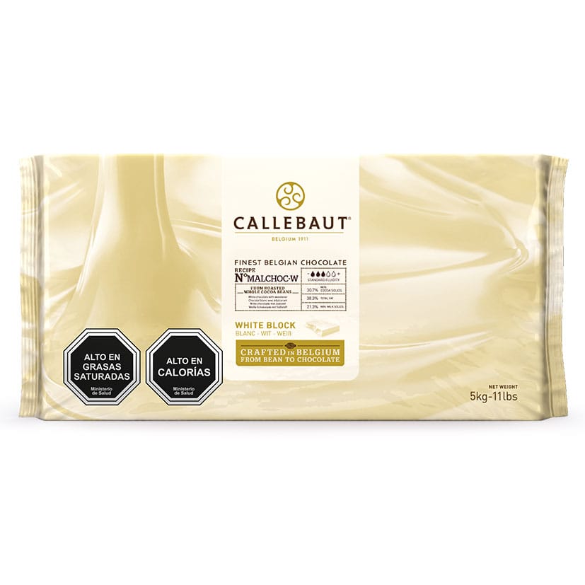 Chocolate Blanco Sin Azúcar 5kg - Callebaut